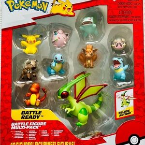 Pokémon Battle Ready Figure Multi-Pack - Collectible 10 Figures!